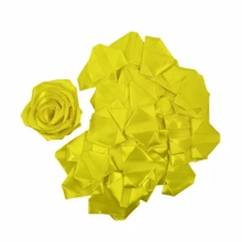 100Pcs Handcrafted Satin Ribbon Silk Petal Kits Half-Finished Pieces Ideal For DIY Crafting Eternal Rose Forever Flowers Bouquets Everlasting Floral And Ramos Arrangements Make Roses For Anniversary, Valentine's Day, Party, New Year, Halloween, Valentine's Day Gifts-Craft Your Own Timeless Rose Bouquets, Cost-Effective And Effortless Assemble, Two Techniques Punching Hole& Heat Branding Random Send Birthday Graduation