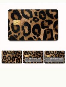 1pc/4pcs Creative Pattern Credit Card Stickers, Fingerprint & Scratch Resistant, Ultra-Thin Waterproof, Suitable For Debit Cards, Transit Cards And Credit Cards, Special Stickers, Back To School, School Supplies - Multicolor - View 11