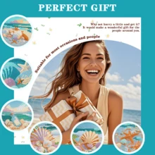 6pcs Ocean Creatures Design Diamond Painting Coasters With Holder, Diamond Art Coaster DIY Set, Suitable For Beginners Arts Crafts Supplies - Multicolor - View 5