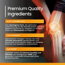 Vitastrong Glucosamine Chondroitin With MSM, Glucosamine Complex MSM Supplement, Bones, Joints, Cartilage, Premium Quality - Others - View 4