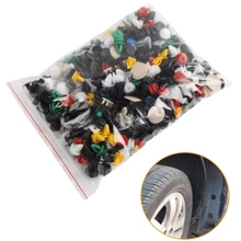 500Pcs Car Trim Body Fastener Rivet Retainer Door Panel Bumper Plastic Clips Kit