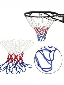 12 Loops Basketball Net, Thickened Durable Polyester Woven Basketball Net - Multicolor - View 3