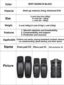 Jugend Multisport Helm mit Schutzausrüstung Set - Verstellbare Passform, zertifiziert (EN1078), leichte EPS-Schale & atmungsaktive Polsterung für Skateboard, Radfahren & Rollschuhlaufen | Komplettes Schutzset mit Knie-, Ellbogen- und Handgelenkschützern | Unisex Design für Jungen/Mädchen