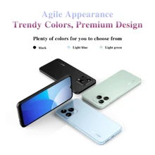Coolpad هاتف Coolpad COOL CP12، نظام أندرويد 13، شاشة 6.517 بوصة اتش دي بلس، متوفر باللون الأزرق الفاتح والأزرق الداكن والأسود، معالج SC9863A، ذاكرة وصول عشوائي 8 جيجابايت (تضم 4 جيجابايت قابلة للتوسيع) + تخزين 64 جيجابايت أو 8 جيجابايت (تضم 4 جيجابايت قابلة للتوسيع) +128 جيجابايت، كاميرا ثلاثية 13 ميجابكسل، بطارية 4500 ملي أمبير، شريحتي اتصال، شاحن 4G، هاتف ذكي قياسي أوروبي