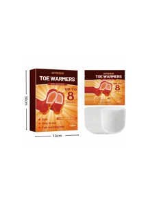 JAYSUING 50/40/20片装足部暖贴，自发热，小巧便携，快速加热保暖，冬季自发热足部暖贴，温暖便携一次性加热驱寒贴。