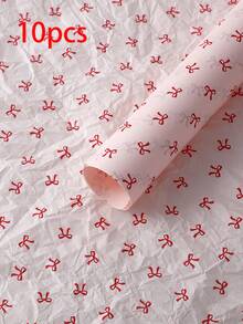 美学10pcs/20PCS 19.68英寸*27.56英寸蝴蝶结悉尼包装纸花束包装材料返回 - 彩色 - 查看 8