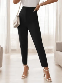 Women Pants - Black - View 2