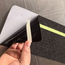 1pc/5pcs Stair Treads Anti-Slip Strips, Matte PET Universal Adhesive Tape For Stairs, Glow-In-The-Dark Anti-Slip Anti-Fall Stickers - green night light - View 10