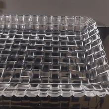 Travessa De Vidro Cristal Para Servir Petiscos