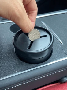 1pc Car Storage Bag, Suitable For Storing Coins