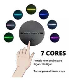 LED Ballerina Lamp 7 Colors RGB Lawyer - Personalized, Office Decoration, Law, Acrylic, Law, Gift - 白色 - 7色RGB LED - 查看 2