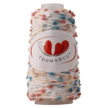 1 pièce Fil de cachemire multicolore de 50g/boule. Fil à tricoter à la main, fil de laine à crocheter pour faire des écharpes et des chapeaux faits main en DIY - Multicolore - Voir 16