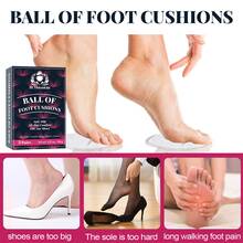 Ball Of Foot Cushions – Soft Silicone Pads For High Heels, Reduce Pressure & Pain - Purple - View 5