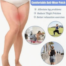 1/2 Pack Anti-Chafing Thigh Bands, High Elasticity Protection, Reduce Friction, Inner Thigh Anti-Friction Tape, Say Goodbye To Embarrassing Skin Irritation, Enjoy Comfort