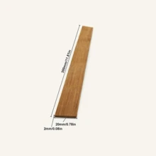 10 根 30 厘米/11.81 英寸碳化竹棒 - 适合工艺品和 DIY 爱好者