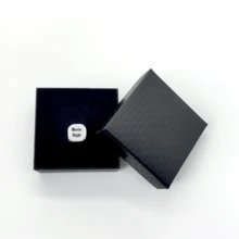 Personalized Decision Dice, Customize Couple's Anniversary Gift, Date Night Dice, Your Designs Engraved Dice Gifts For Couple, Personalized Gift For Him And Her, Jewellery With Black Gfit Box - Silver - View 7