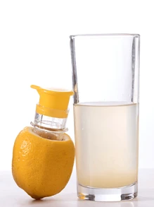 1pc Lemon Squeezer,Screw-Top Lemon Squeezer,Manual Lemon Juicer,Built-In Filter Orange Citrus Press,Orange Citrus Press,Manual Lemon/Fruit/Orange Juicer, Juicer,Essential Kitchen Gadgets For Fresh Juice Lovers,Available Fo Lemon,Fruit,Orange,Suitable For Daily Use,Restaurants