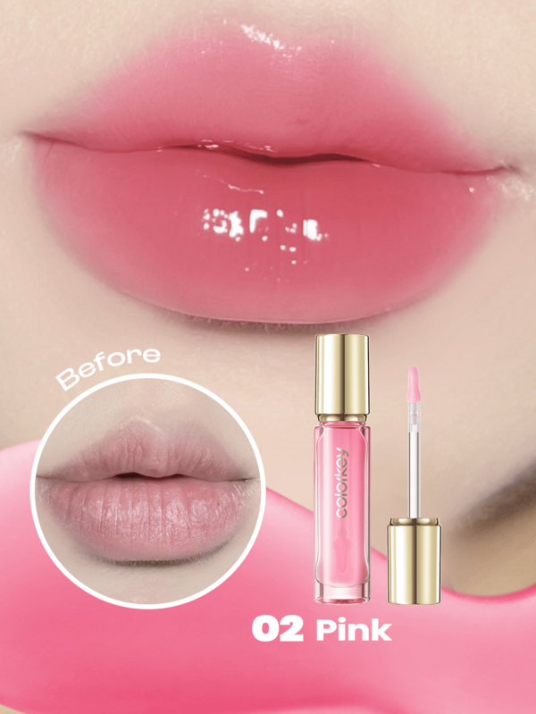 COLORKEY Huile à lèvres changeant de couleur à l'eau, rouge à lèvres, réparation des rides des lèvres, brillant à lèvres, hydratant, nutritif, pour une apparence des lèvres plus lisse et plus pleine, pour les femmes pour un usage quotidien, cadeau pour les femmes mère épouse sœur adolescente amie, fête des mères graduation anniversaire vacances, pour les fêtes, les voyages, les plages les vacances le camping en plein air, maquillage naturel pour l'école, maquillage doux, maquillage audacieux, maquillage de rendez-vous, brillant à lèvres, Noël, cadeaux de Noël, maquillage