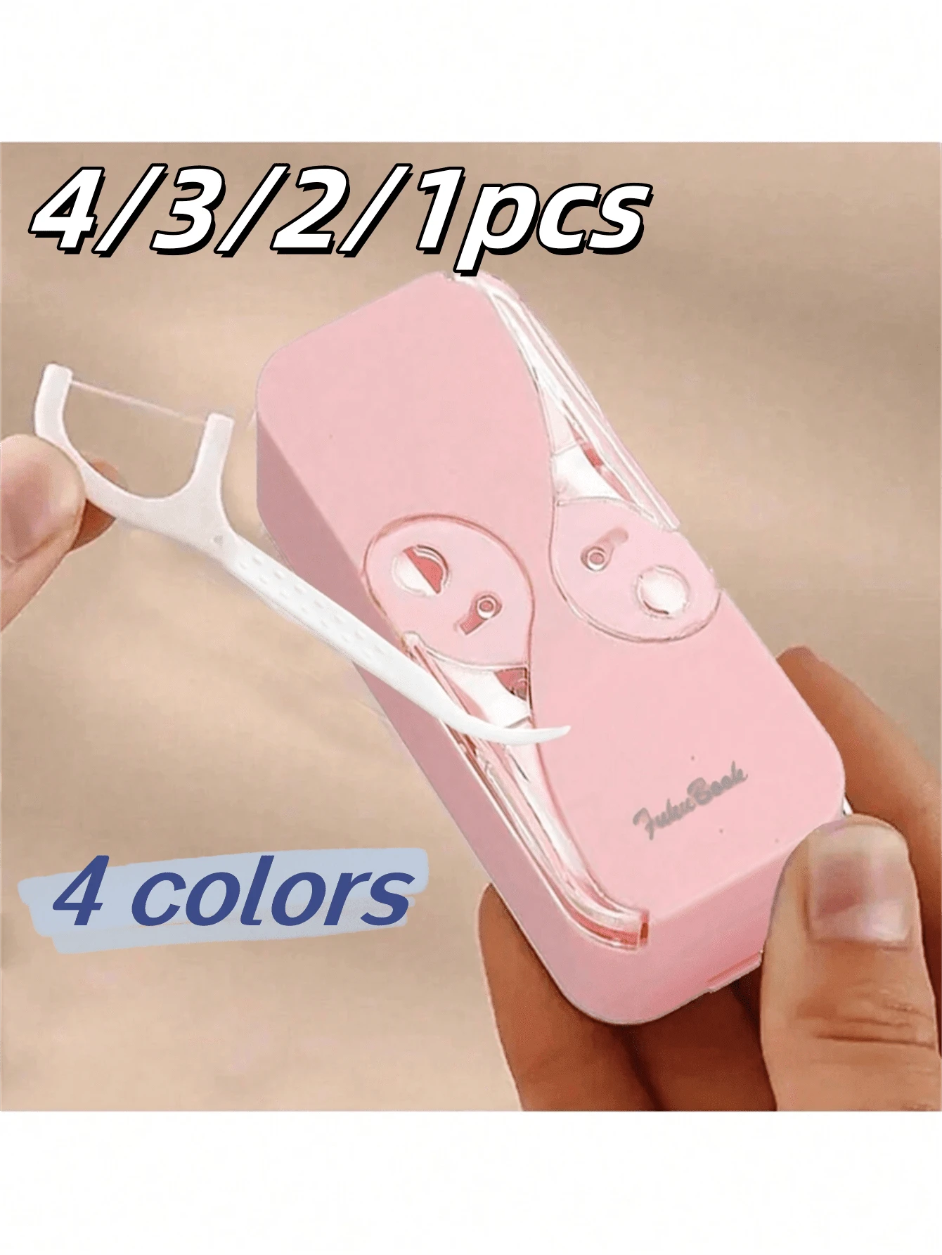 6pcs Portable Toothpick Holder, Automatic Pop-Up Toothpick Storage Box, Keeps Your Toothpicks Clean And Organized! This Convenient Portable Holder Is A Must-Have For Travel, Suitable For Beach Vacations, Summer Trips, And Back-To-School Season. - Multicolor - View 1