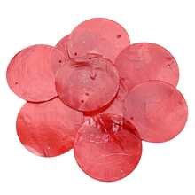 10pcs 50mm Colourful Flat Round Shell Coin Drop Charm Beads With 2 Holes For Jewelry Making Fashion Necklace Earring Wind Chimes Curtain Garland DIY Craft Wedding Home Decoration - Shell Discs - View 13