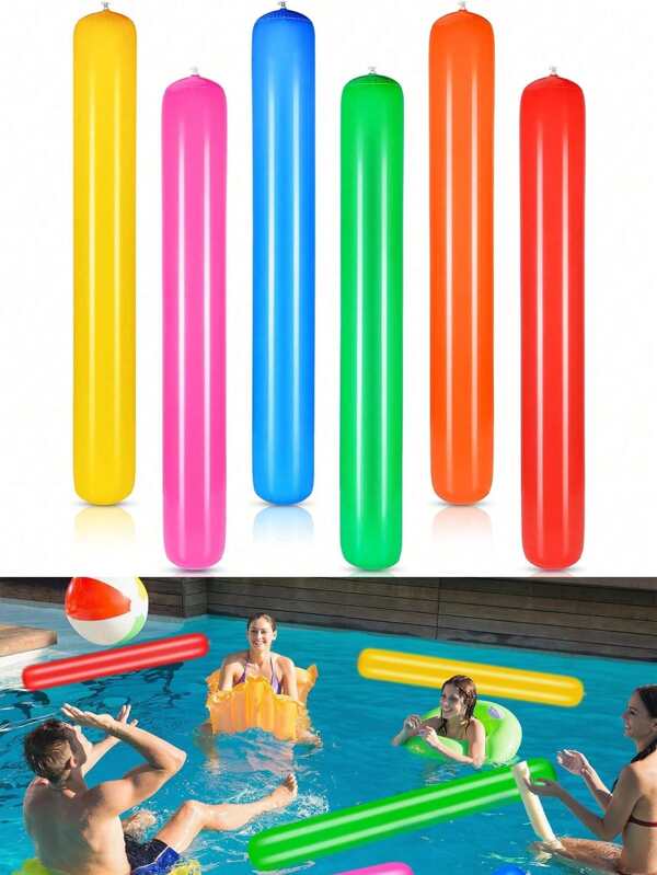 Opblaasbare zwemband van PVC, kleurrijke zwemband, kleurrijke duikcirkelset, geschikt om mee te spelen in het zwembad, waterspelspeelgoed, kickboard/zwemtrainingshulpmiddel, geschikt als decoratie voor een meerzwembad/strandfeest, geschikt voor volwassen mannen en vrouwen, zomerse buitenzwemstrandfeest, alleen voor volwassenen, niet geschikt voor kinderen.