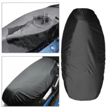 Motorcycle Rain Seat Cover Universal Flexible Waterproof Saddle Cover Black Dust UV Sun Sown Protect Motorcycle Accessories, Fit For Scooters And Motorcycles, Breathable Design For Comfort And Protection,Mother's Day Gift,Bedroom Decor,Garden,Kitchen Decor,Summer,Beach,Travel Essentials,Room Decor,Squishy,Graduation - Black - View 1