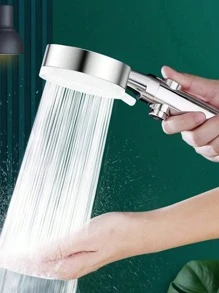 1 pieza Ducha de mano presurizada, con soporte y manguera de ducha, cabezal de ducha ajustable de 5 modos, boquilla de ducha para baño, rociador de ducha, accesorios de baño, disfruta de una experiencia de baño de lujo