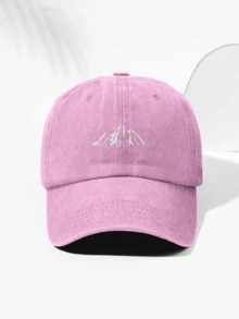 1 件男女通用山地刺绣复古棒球帽，可调节带子，适合男士日常时尚、户外露营、旅行 - C - 查看 13