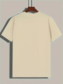 PAYEAH Original Raw Denim 100% Heavy Cotton T-Shirt - 黑色 - 查看 2