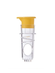 1pc Lemon Squeezer,Screw-Top Lemon Squeezer,Manual Lemon Juicer,Built-In Filter Orange Citrus Press,Orange Citrus Press,Manual Lemon/Fruit/Orange Juicer, Juicer,Essential Kitchen Gadgets For Fresh Juice Lovers,Available Fo Lemon,Fruit,Orange,Suitable For Daily Use,Restaurants