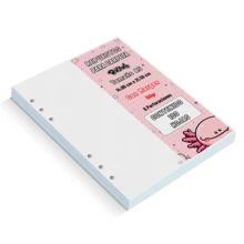 Rayale 100 Hojas De Repuesto Para Carpeta Sin Margen De 150gr Tamaño Carta Ráyale