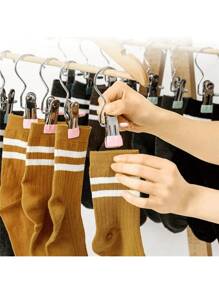 20/10 Pieces Stainless Steel Clothespins, Laundry Clothes Pegs With Hooks, Closet Boot Hangers, Clips With Hooks, Portable Clothespins, Wardrobe Organizer, Multifunctional Single Clip Hangers, Boot Clips, Seamless Hook Fabric Organizer For Pants, Hats, Skirts, Socks, Shoes, Dresses, Pants, Shoes, Jeans, Boots, Skirts