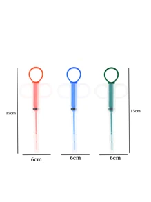 1/2/5pcs,Pet Medicine Feeder, Pet Medicine Tablet Syringe, Soft-Tip Dual-Purpose Feeder, Pill Shooter, Double-Needle Feeding Dispenser Tool Pet Medicine Feeder, Pet Medicine Tablet Syringe, Soft-Tip Dual-Purpose Feeder, Pill Shooter, Double-Needle Feeding Dispenser Tool(Two Colors Of The Green Drug Feeder (Dark Green And Light Green) Will Be Randomly Distributed)