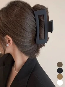 1 件女士简约方形发夹，适合夏季服装、度假、派对和日常佩戴发夹发夹发夹发夹发夹