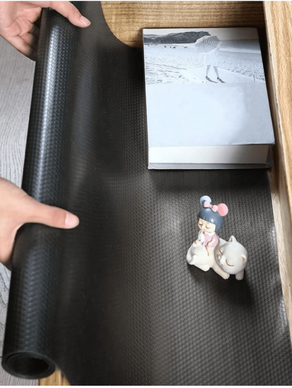 No Stickiness And Traces, Cabinet Moisture-Proof And Mildew-Proof Pad Paper Dot Pattern Transparent EVA Drawer Pad Oil Stain Storage Pad
