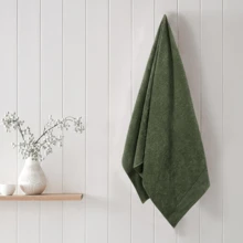 Ultra Soft 2 Pack Oversized Bath Towel Set 28x55 Inches, 100% Cotton Large Bath Towels, Ultra Absorbant Compact Quickdry & Lightweight Towel, Ideal For Gym Travel Camp Pool - Brown - 橄欖綠 - 查看 3