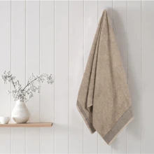Ultra Soft 2 Pack Oversized Bath Towel Set 28x55 Inches, 100% Cotton Large Bath Towels, Ultra Absorbant Compact Quickdry & Lightweight Towel, Ideal For Gym Travel Camp Pool - Brown - 譚 - 查看 3