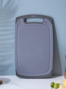 1 Stück doppelseitiges antibakterielles und schimmelresistentes Schneidebrett für den Haushalt, Hilfsmittel zum Schneiden von Lebensmitteln, Schneidebrett für Obst, klebiges Küchen-Schneidebrett, Messer-Board, Gastronomie
