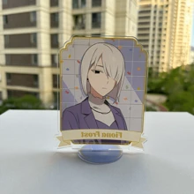 Nouveau support en acrylique de 15 cm Figurine SPY*FAMILY Anime Périphériques Beau décor de chambre de bureau Ornement Enseigne humanoïde