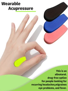 只需一个穴位按摩夹，即可缓解偏头痛、紧张和焦虑！