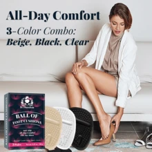 Ball Of Foot Cushions – Soft Silicone Pads For High Heels, Reduce Pressure & Pain - Purple - View 6