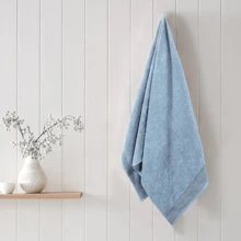 Ultra Soft 2 Pack Oversized Bath Towel Set 28x55 Inches, 100% Cotton Large Bath Towels, Ultra Absorbant Compact Quickdry & Lightweight Towel, Ideal For Gym Travel Camp Pool - Brown - 天藍色 - 查看 3