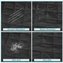 Luxus SUV Kofferraummatte für Hunde, kratzfest & wasserdicht, universell passende Kofferraumschutzauflage