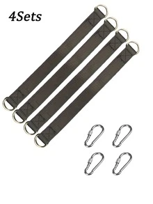 Multi-Purpose Outdoor Swing Hanger Kit: Tree Swing, Sandbag Strap, Hammock, Camping Hanging Straps, Swing Straps, Hanging Loop Straps, Extension Straps, Hanging Straps, Stand And Accessories, Multi-Functional Outdoor Hanging Strap - Durable Swings And Gear Loops, Weatherproof And Easy To Install - View 7