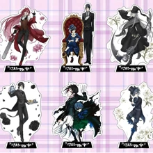1 pieza Figura de acrílico de pie con personaje de anime - Figura de acción, decoración de escritorio y del hogar, regalo perfecto para el Día de San Valentín, cumpleaños y fans - Figurita