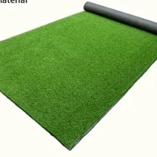 1 pièce Matériau de décoration de micro-paysage de pelouse de mousse artificielle, mousse fausse/tapis extérieur de plantes vertes, convient pour la cour arrière, le gazon artificiel, le tapis synthétique d'intérieur/extérieur, le jardin, la terrasse, l'herbe pour chien, résistant à l'usure, anti-vieillissement, fibres d'herbe surélevées, clôture artificielle de haute qualité, pelouse artificielle, idéale pour le paysage, tapis de filtration d'eau, grand tapis pour animaux de compagnie, tapis antidérapant, ceintures vertes, terrasse, terrain de football, terrain de golf