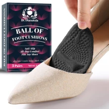 Ball Of Foot Cushions – Soft Silicone Pads For High Heels, Reduce Pressure & Pain - Purple - View 4