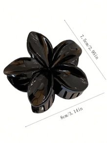 3pcs Summer Hawaiian Flower Hair Clips, Solid Color Hibiscus Hair Clips, Suitable For Fine Hair, Adorable Hair Clips, Suitable For Thick Hair, Tropical Beach Hair Accessories, Festival Gift For Girls