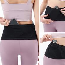 Women's Elastic Multifunctional Breathable Running Waist Pack, Key/Card/Coin Storage Fanny Pack - Multicolor - View 5