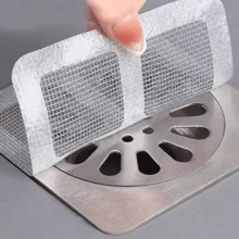 Einweg-Abflussfilter, Küchenspüle Fangkorb, Bad Badewanne Haar Abfangsticker, Ablauf Stöpsel Anti-Verstopfung Aufkleber
